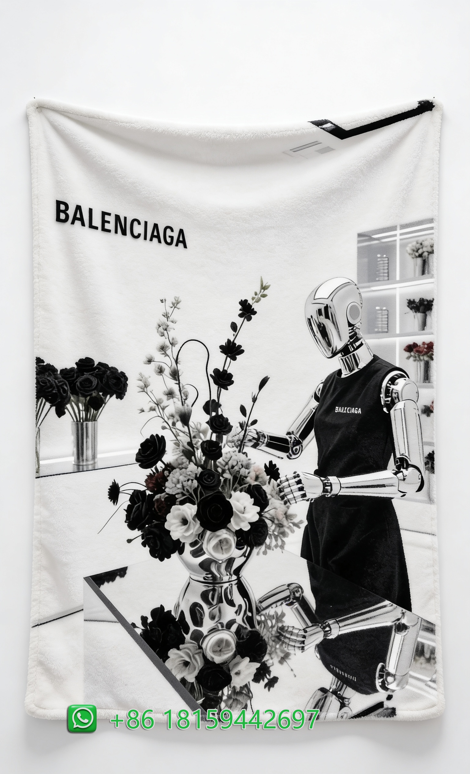 Balenciaga Throw Blankets